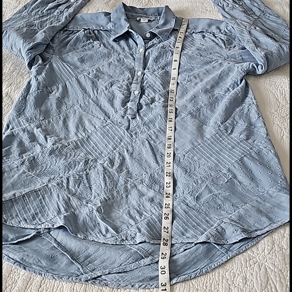 Sundance Simply Shannon Patchwork Buttoned Shirt - Picture 11 of 13